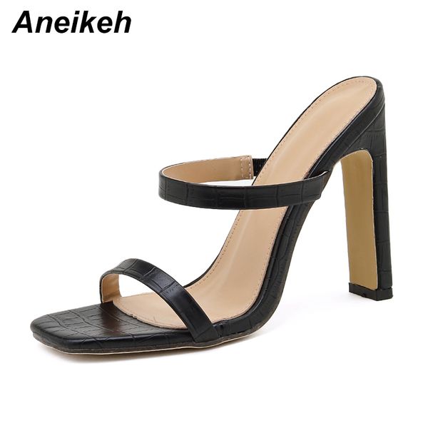 summer woman shoes slippers basic pu concise shallow square heel slip-on outside toe size 35- 42 white black 210507
summer woman shoes slippers basic pu concise shallow square heel slip-on outside toe size 35- 42 white black 210507