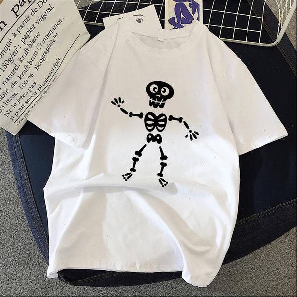 summer harajuku funny dancing skulls women clothes short sleeve graphic drop, White
summer harajuku funny dancing skulls women clothes short sleeve graphic drop, White