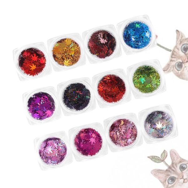nail art decorations 12pcs maple shaped sequins eye makeup manicure ornaments glitter supplies, Silver;gold
nail art decorations 12pcs maple shaped sequins eye makeup manicure ornaments glitter supplies, Silver;gold