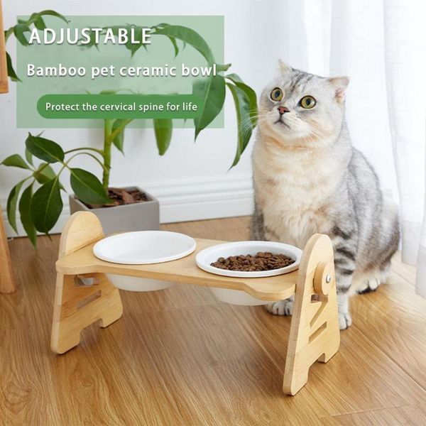 elevated dog cat bowls with bamboo stand raised pet for dogs hight adjustable feeder & feeders
elevated dog cat bowls with bamboo stand raised pet for dogs hight adjustable feeder & feeders