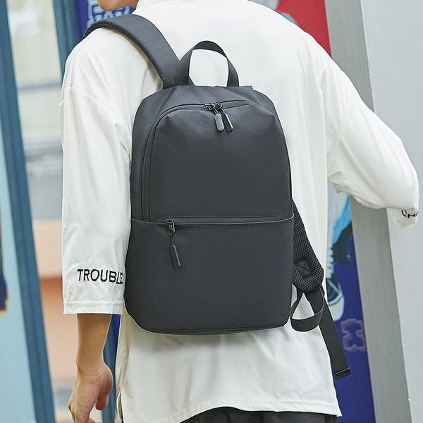 backpack mini small men's japanese fashion brand light schoolbag simple leisure travel
backpack mini small men's japanese fashion brand light schoolbag simple leisure travel