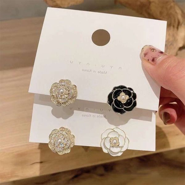 earrings korean french ab small fragrance s925 silver needle high grade ganshan camellia trendy female earrings, Golden
earrings korean french ab small fragrance s925 silver needle high grade ganshan camellia trendy female earrings, Golden