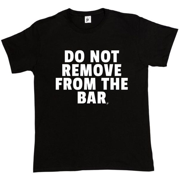 men's t-shirts do not remove from the bar pub humour funny stag joke mens t-shirt cute tatoo lover t shirt 100% cotton casual printed t, White;black
men's t-shirts do not remove from the bar pub humour funny stag joke mens t-shirt cute tatoo lover t shirt 100% cotton casual printed t, White;black