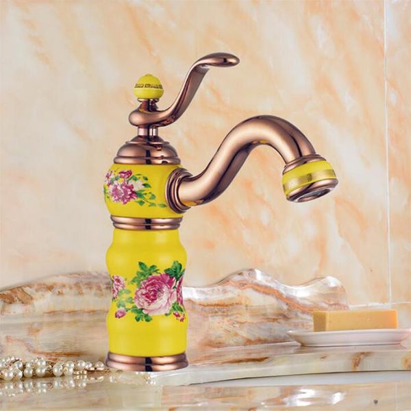 bathroom sink faucets porcelain and brass faucet rose gold finished basin faucet,luxury tap mixer water
bathroom sink faucets porcelain and brass faucet rose gold finished basin faucet,luxury tap mixer water