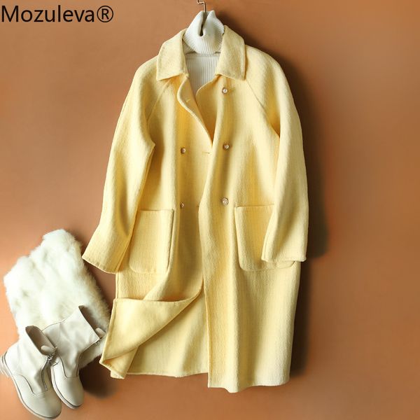 temperament autumn and winter wool coat women's straight commuter long-sleeved korean s women 210427, Black
temperament autumn and winter wool coat women's straight commuter long-sleeved korean s women 210427, Black