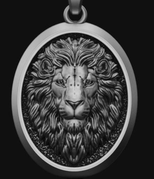 new personalized embossed lion pendant necklace men's jewelry pendant wild lion gift, Silver
new personalized embossed lion pendant necklace men's jewelry pendant wild lion gift, Silver