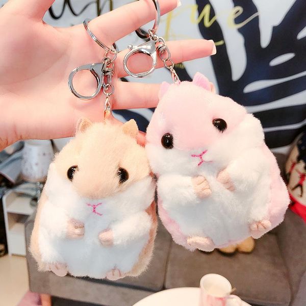 keychains toys hamster faux fur pompom fluffy trinkets keyrings car handbag pendant key chain ring holder, Silver
keychains toys hamster faux fur pompom fluffy trinkets keyrings car handbag pendant key chain ring holder, Silver