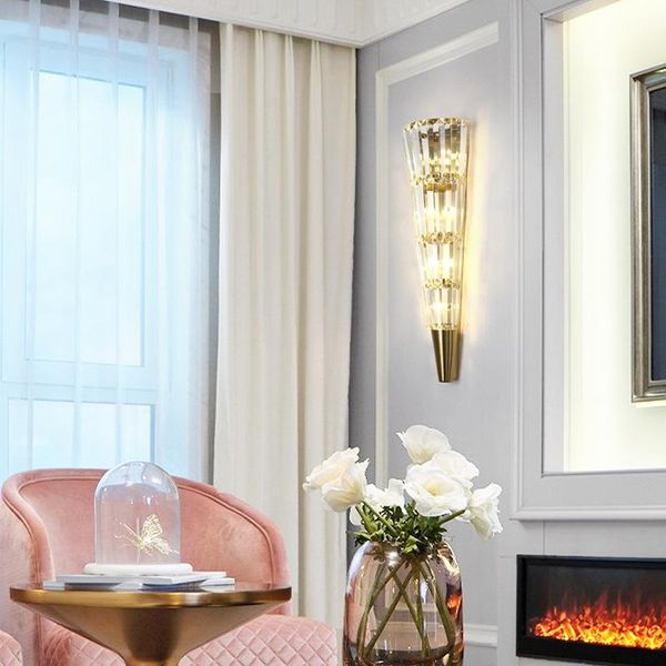 wall lamp crystal living room background bedroom bedside simple nordic hong kong style light luxury net red lamps
wall lamp crystal living room background bedroom bedside simple nordic hong kong style light luxury net red lamps