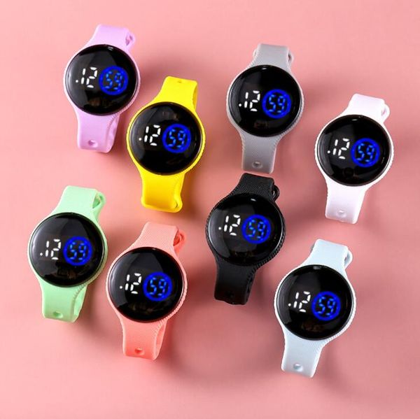 fashion led touch jelly watch rubber band waterproof digital colorful student cool sports style bracelet wristwatches for gift, Slivery;brown
fashion led touch jelly watch rubber band waterproof digital colorful student cool sports style bracelet wristwatches for gift, Slivery;brown