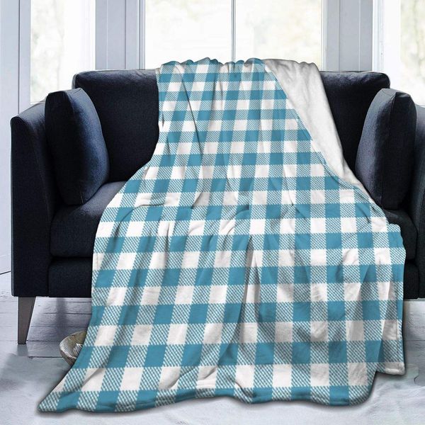 Ultra-Soft Micro Fleece Blanket,Blue Seamless Gingham and Buffalo Check Plaid Pattern,Home Decor Warm Throw Blanket for Couch
Ultra-Soft Micro Fleece Blanket,Blue Seamless Gingham and Buffalo Check Plaid Pattern,Home Decor Warm Throw Blanket for Couch