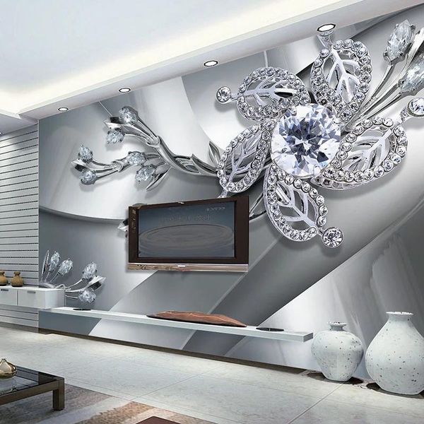 wallpapers custom wall cloth painting modern creative art 3d diamond flower pattern living room tv background wallpaper
wallpapers custom wall cloth painting modern creative art 3d diamond flower pattern living room tv background wallpaper