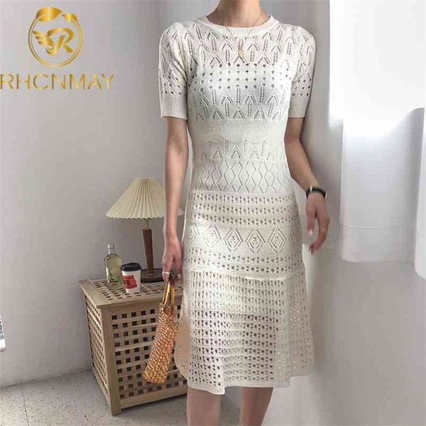 women hollow out knitted dress summer short sleeve sweater long chic elegant midi bodycon mermaid 210520, Black;gray
women hollow out knitted dress summer short sleeve sweater long chic elegant midi bodycon mermaid 210520, Black;gray