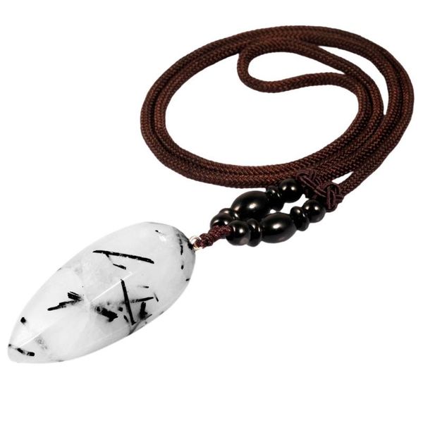 pendant necklaces tumbeelluwa black rutilated quartz necklace for women men,healing crystal jewelry, Silver
pendant necklaces tumbeelluwa black rutilated quartz necklace for women men,healing crystal jewelry, Silver