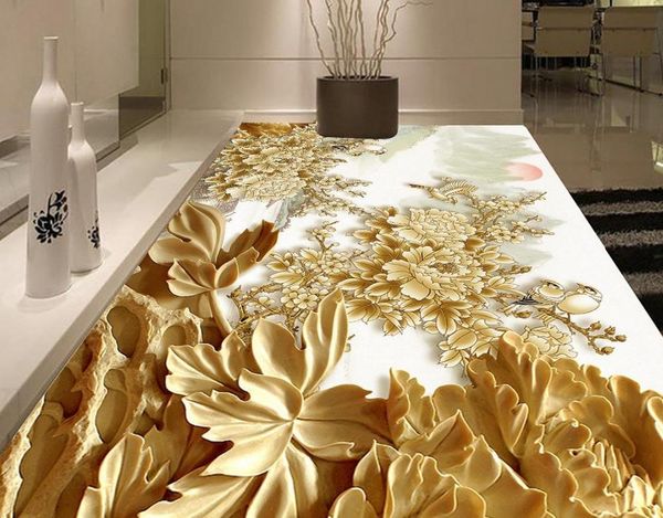modern floor painting three-dimensional abstract floral carvings pvc wall paper self-adhesive mural wallpapers
modern floor painting three-dimensional abstract floral carvings pvc wall paper self-adhesive mural wallpapers