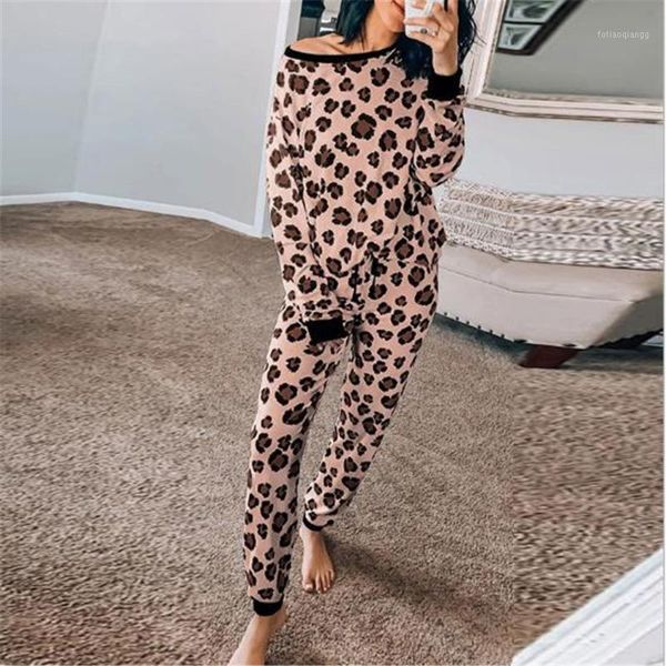 spring autumn women casual cotton blend home wear 2 pieces outfits leopard set pullover long sleeve o neck tunic trousers women's track, Gray
spring autumn women casual cotton blend home wear 2 pieces outfits leopard set pullover long sleeve o neck tunic trousers women's track, Gray