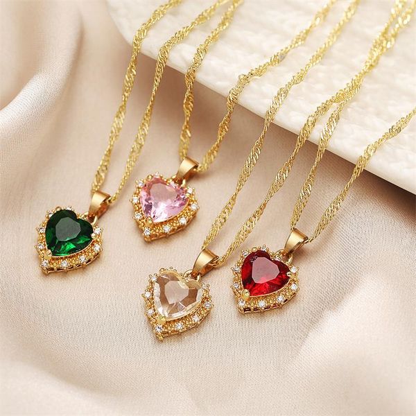 pendant necklaces korean fashion heart crystal zircon necklace chain gold wedding accessories for women date bridesmaid gift, Silver
pendant necklaces korean fashion heart crystal zircon necklace chain gold wedding accessories for women date bridesmaid gift, Silver