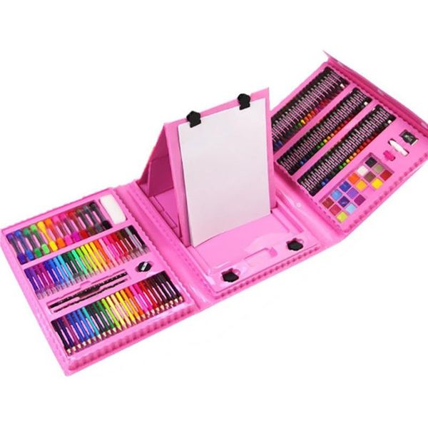 gift sets 208pcs/set washable watercolor pencil kit kids graffiti painting brush set art drawing tools with a4 paper, coloring
gift sets 208pcs/set washable watercolor pencil kit kids graffiti painting brush set art drawing tools with a4 paper, coloring