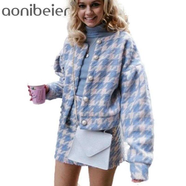 long sleeve houndstooth jacket tweet blazer and mini a line skirts party women set 2 piece sets vintage 210604, Black;brown
long sleeve houndstooth jacket tweet blazer and mini a line skirts party women set 2 piece sets vintage 210604, Black;brown