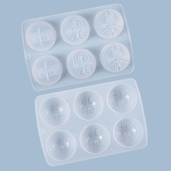craft tools diy crystal glue mold round letter 6 grid cake table decoration creative mirror silicone
craft tools diy crystal glue mold round letter 6 grid cake table decoration creative mirror silicone