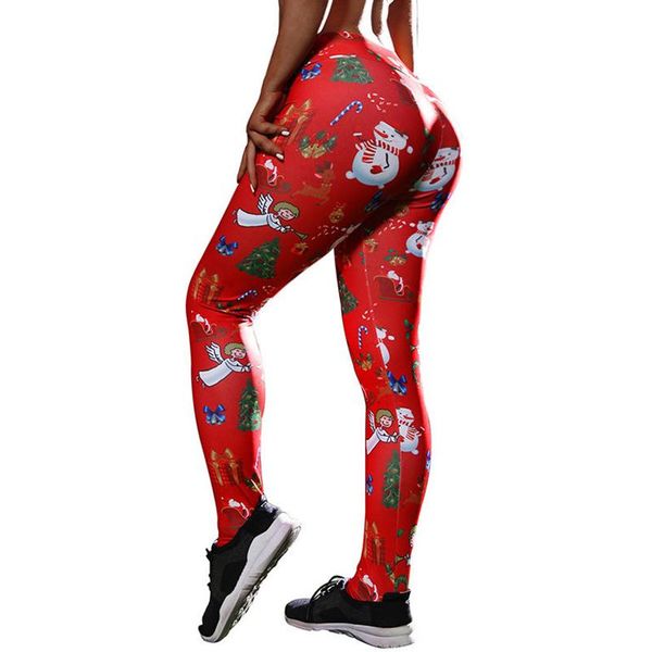women's leggings normov merry christmas women digital print feminina jeggings high waist casual elasticity fitness, Black
women's leggings normov merry christmas women digital print feminina jeggings high waist casual elasticity fitness, Black