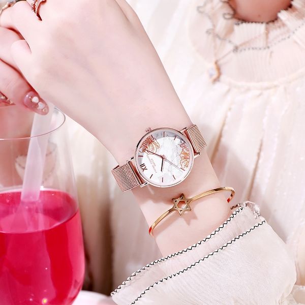 tiktok live watch, little bee tiktok, garden shake, light french luxury lady watch, Slivery;brown
tiktok live watch, little bee tiktok, garden shake, light french luxury lady watch, Slivery;brown