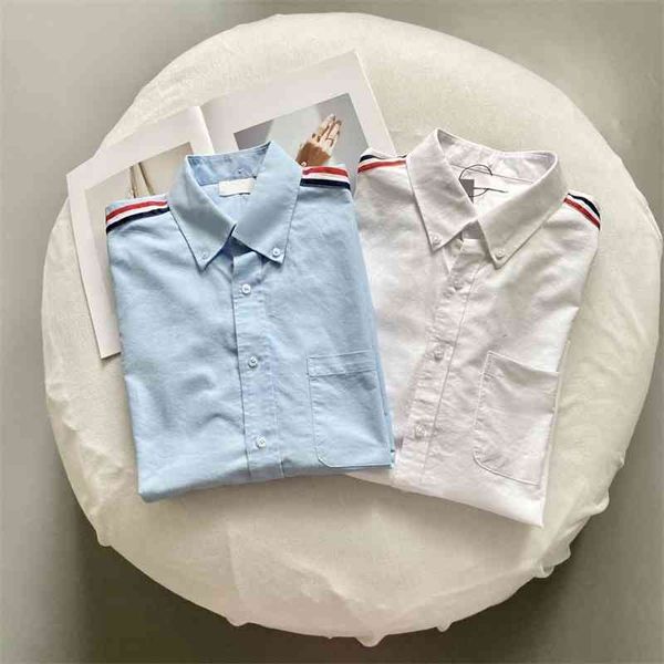 dp057 autumn new british style color blocking ribbon oxford spinning couple men's and women's long sleeve casual simple shirt, White;black
dp057 autumn new british style color blocking ribbon oxford spinning couple men's and women's long sleeve casual simple shirt, White;black