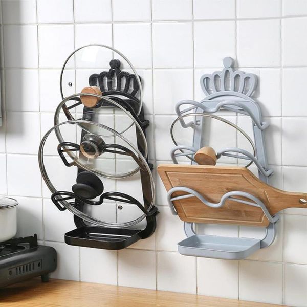 hooks & rails 3 layer anti-fall drying pan pot rack cover lid rest stand spoon holder wall mounted kitchen organizer
hooks & rails 3 layer anti-fall drying pan pot rack cover lid rest stand spoon holder wall mounted kitchen organizer