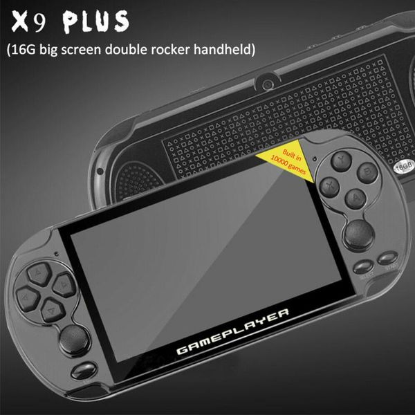 double rocker birthday gift video for children 5.1inch screen retro handheld game console with camera support tf card portable players
double rocker birthday gift video for children 5.1inch screen retro handheld game console with camera support tf card portable players