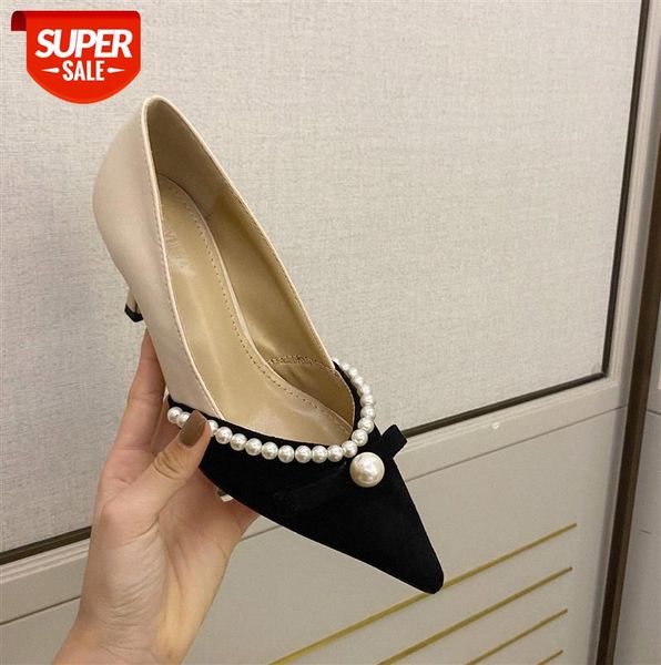 zi ling european and american sweet lady style pointed toe pearl single shoes plus size women's #rw7n, Black
zi ling european and american sweet lady style pointed toe pearl single shoes plus size women's #rw7n, Black