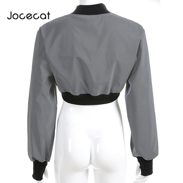 women's jackets silver reflective patchwork cropped bomber jacket women 2021 chaqueta mujer streetwear long sleeve coats and, Black;brown
women's jackets silver reflective patchwork cropped bomber jacket women 2021 chaqueta mujer streetwear long sleeve coats and, Black;brown