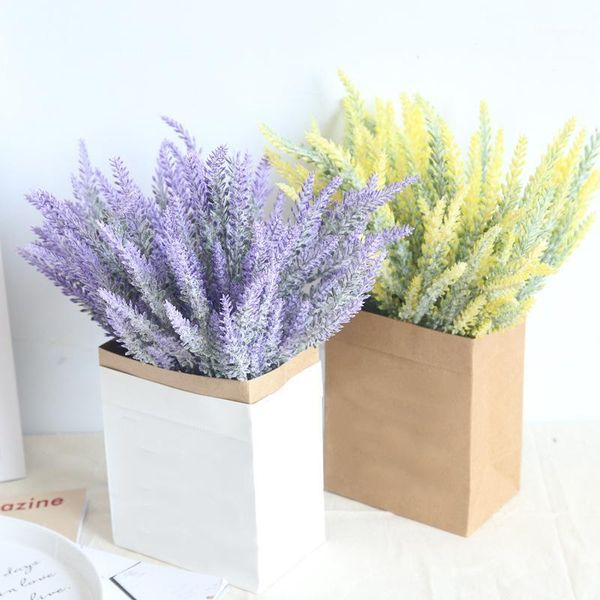 decorative flowers & wreaths lavender artificial flower 2021 romantic plastic fo bridal wedding vase home living room decor fake plant1
decorative flowers & wreaths lavender artificial flower 2021 romantic plastic fo bridal wedding vase home living room decor fake plant1