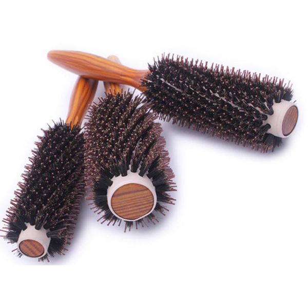 hair brushes portable wood handle natural boar bristle brush professional rolling comb beauty salon hairdressing barber tools, Silver
hair brushes portable wood handle natural boar bristle brush professional rolling comb beauty salon hairdressing barber tools, Silver
