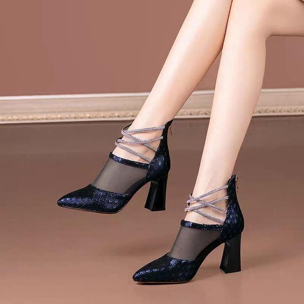 women snake ankle boots thick high heel short 2021 fashion crystal decoration summer warm ladies shoes, Black
women snake ankle boots thick high heel short 2021 fashion crystal decoration summer warm ladies shoes, Black
