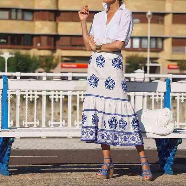 bbwm summer elegant cotton linen women skirts boho blue embroidery slim female vintage high waist casual ladies, Black
bbwm summer elegant cotton linen women skirts boho blue embroidery slim female vintage high waist casual ladies, Black