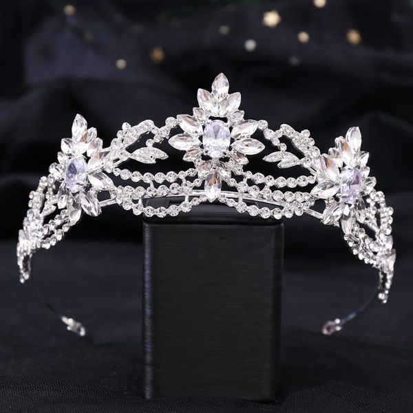 hair clips & barrettes baroque luxury crystal crown head jewelry bridal headpiece women rhinestones tiaras bride party crowns wedding access, Golden;silver
hair clips & barrettes baroque luxury crystal crown head jewelry bridal headpiece women rhinestones tiaras bride party crowns wedding access, Golden;silver