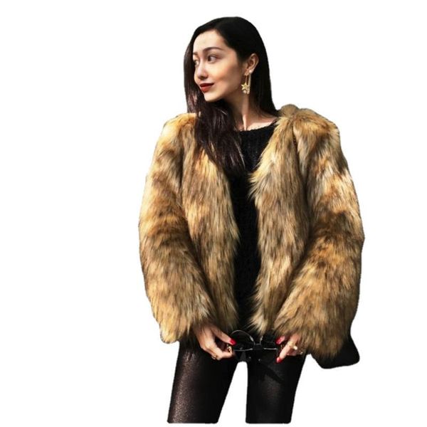 women's fur & faux trodeam 2021 fashion products for autumn and winter raccoon short coat vest jacket with o-neck collar, Black
women's fur & faux trodeam 2021 fashion products for autumn and winter raccoon short coat vest jacket with o-neck collar, Black