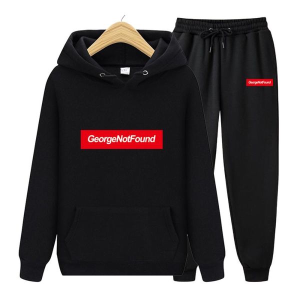 men's hoodies & sweatshirts brand georgenotfound hoodies+ fashion pants sets tracksuit casual slim fit sportswear male sweat shirts jog, Black
men's hoodies & sweatshirts brand georgenotfound hoodies+ fashion pants sets tracksuit casual slim fit sportswear male sweat shirts jog, Black