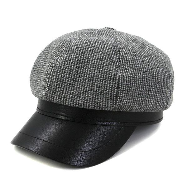 berets women sboy beret hat warm sunscreen hats painter tour cap retro pring and autumn octagonal baker peaked, Blue;gray
berets women sboy beret hat warm sunscreen hats painter tour cap retro pring and autumn octagonal baker peaked, Blue;gray
