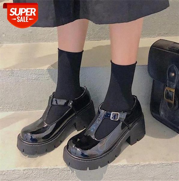 women shoes 2021 mary jane women's buckle strap high heels retro platform lolita woman tenis de mujer #c89e, Black
women shoes 2021 mary jane women's buckle strap high heels retro platform lolita woman tenis de mujer #c89e, Black