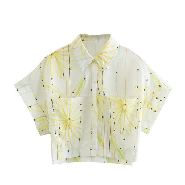 fashion print crop blouses shirt women double pocket lapel long sleeve female shirts chic ladies casual clothing 210430, White
fashion print crop blouses shirt women double pocket lapel long sleeve female shirts chic ladies casual clothing 210430, White