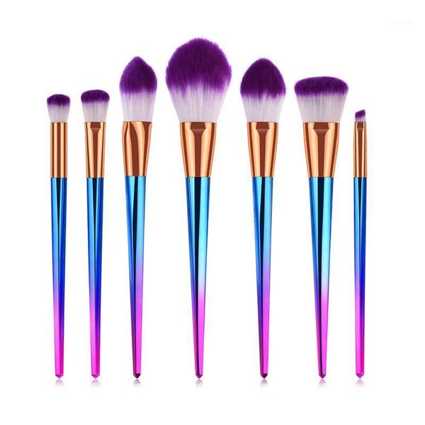 7pcs/set makeup brushes set rainbow handle foundation powder blush eyeshadow lip brush beauty tools1
7pcs/set makeup brushes set rainbow handle foundation powder blush eyeshadow lip brush beauty tools1