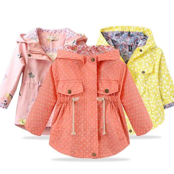 spring autumn girls casual jackets hooded outerwear fashion printing flower windbreaker children clothing 2 4 6 years coat 211204, Blue;gray
spring autumn girls casual jackets hooded outerwear fashion printing flower windbreaker children clothing 2 4 6 years coat 211204, Blue;gray
