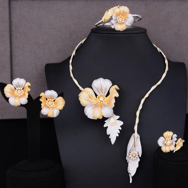 earrings & necklace larrauri fashion african jewelry sets brand dubai gold cz crystal wholesale nigerian wedding bridal accessories, Silver
earrings & necklace larrauri fashion african jewelry sets brand dubai gold cz crystal wholesale nigerian wedding bridal accessories, Silver