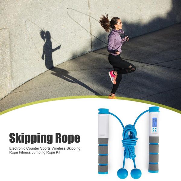 jump ropes weighted rope electronic counter wireless skipping kit sport equipment for indoor exercise decoration
jump ropes weighted rope electronic counter wireless skipping kit sport equipment for indoor exercise decoration