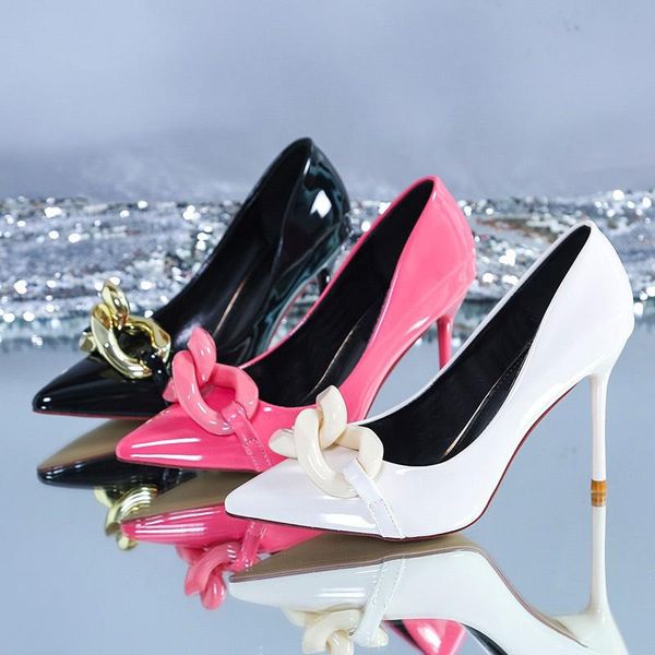 sandals women thin heels fashion pointed toe ladies chain shoes pu leather women's shoe female footwear 2021 summers, Black
sandals women thin heels fashion pointed toe ladies chain shoes pu leather women's shoe female footwear 2021 summers, Black
