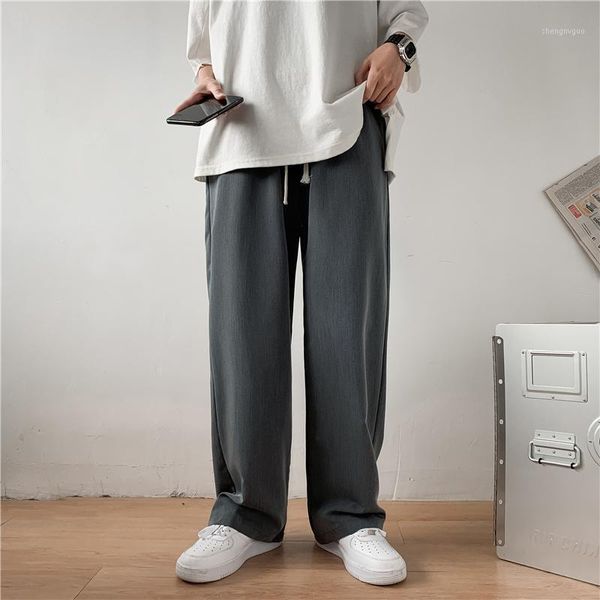 summer trousers high waist fashion office lace-up chic elegant loose casual small men's pants, Black
summer trousers high waist fashion office lace-up chic elegant loose casual small men's pants, Black