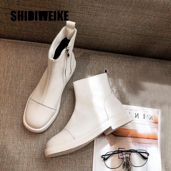 boots pu leather women ankle female autumn winter shoes woman couple motorcycle womens v108, Black
boots pu leather women ankle female autumn winter shoes woman couple motorcycle womens v108, Black