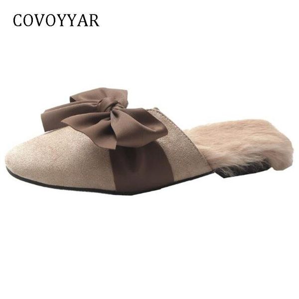 slippers covoyyar sweet bow women mules 2021 fashion fur slingback lady square toe low heel slides shoes wsl614, Black
slippers covoyyar sweet bow women mules 2021 fashion fur slingback lady square toe low heel slides shoes wsl614, Black
