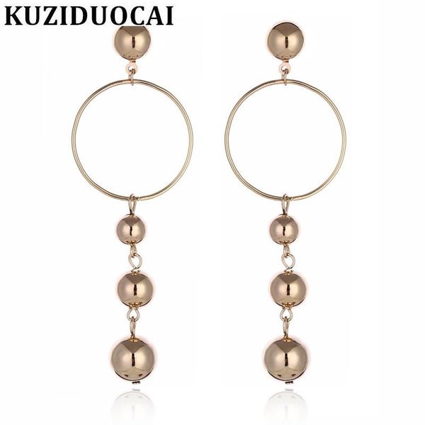 kuziduocai fashion fine jewelry will not fade pure metal steel ear pin circle beaded stud earrings for women brincos e-1351, Golden;silver
kuziduocai fashion fine jewelry will not fade pure metal steel ear pin circle beaded stud earrings for women brincos e-1351, Golden;silver