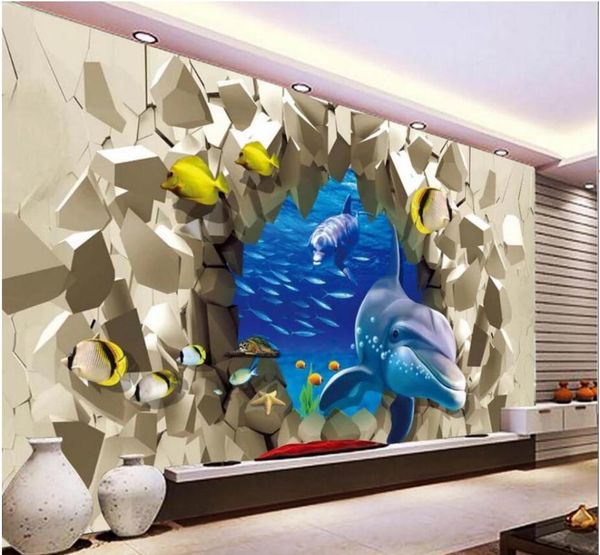 wallpapers custom po mural 3d room wall paper ocean dolphin brick tv background home decor murals wallpaper for 3 d
wallpapers custom po mural 3d room wall paper ocean dolphin brick tv background home decor murals wallpaper for 3 d